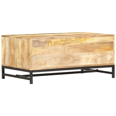 Coffee Table 90x55x40 cm Solid Mango Wood