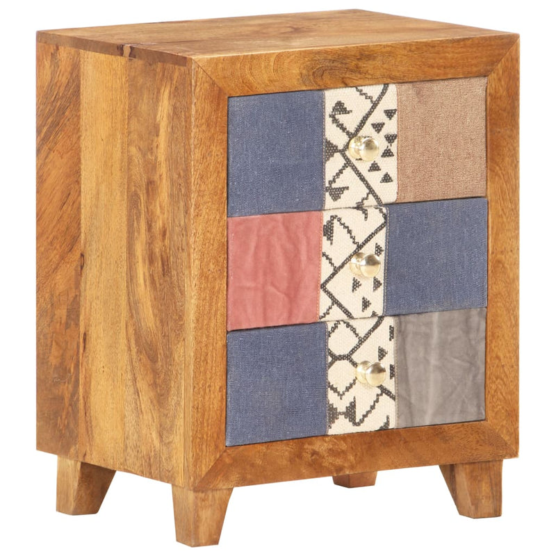 Bedside Cabinet 40x30x50 cm Solid Mango Wood