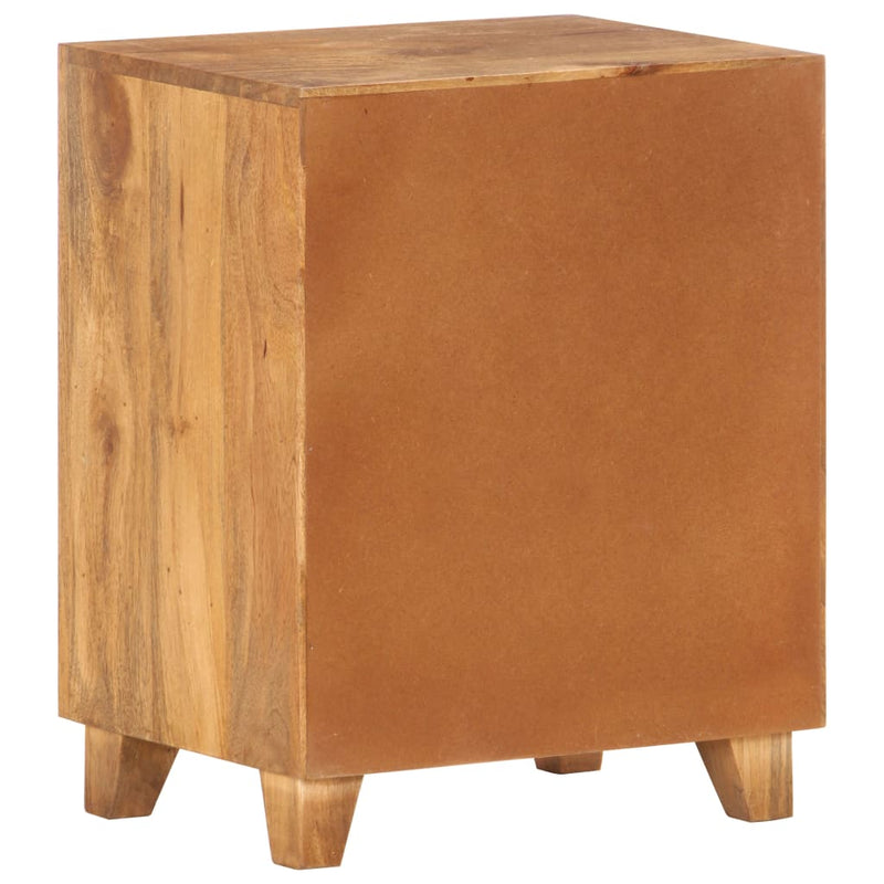 Bedside Cabinet 40x30x50 cm Solid Mango Wood