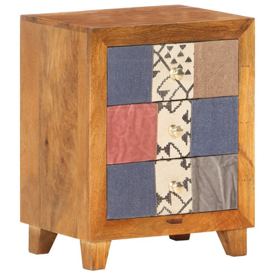 Bedside Cabinet 40x30x50 cm Solid Mango Wood