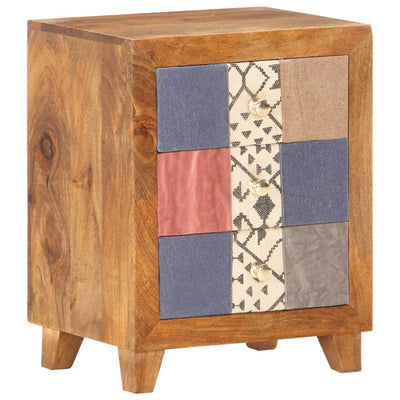 Bedside Cabinet 40x30x50 cm Solid Mango Wood