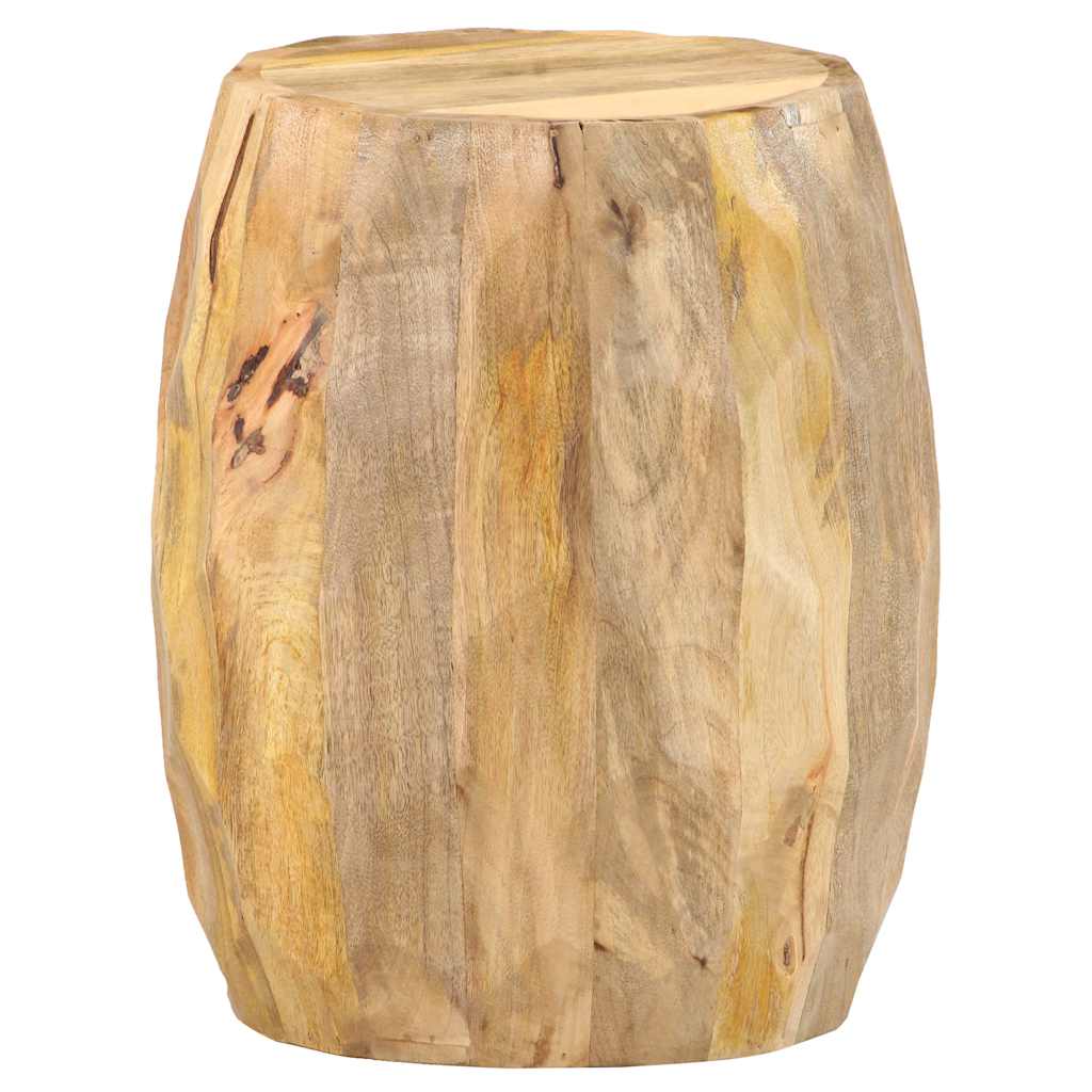 285910 vidaXL Drum Stool Solid Mango Wood 1