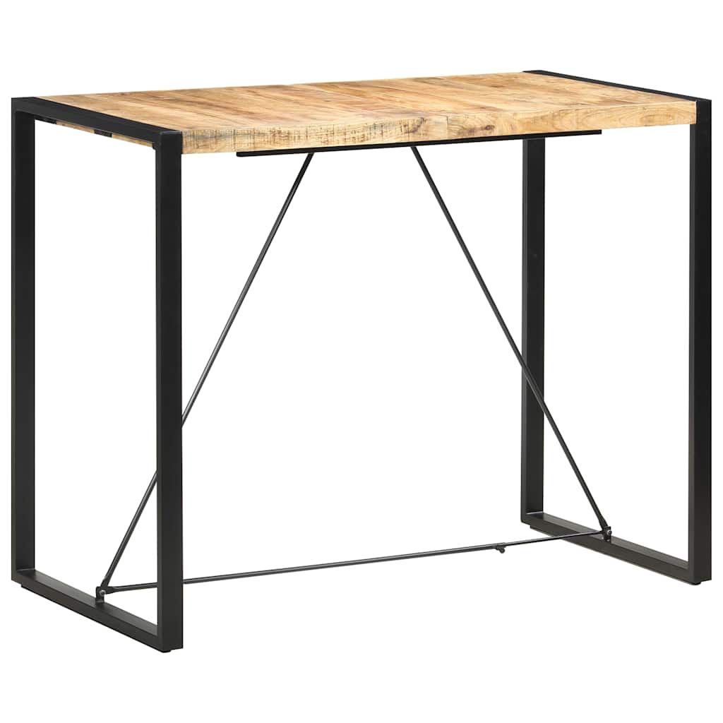 vidaXL Bar Table 140x70x110 cm Solid Mango Wood 1