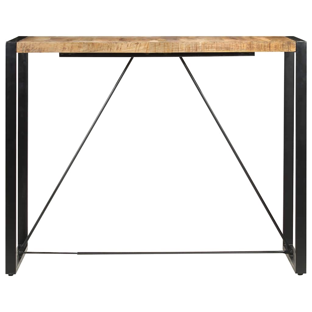 vidaXL Bar Table 140x70x110 cm Solid Mango Wood 2