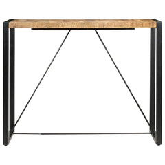 vidaXL Bar Table 140x70x110 cm Solid Mango Wood 2