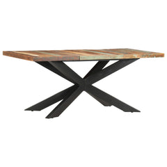 vidaXL Dining Table 180x90x76 cm Solid Reclaimed Wood 1