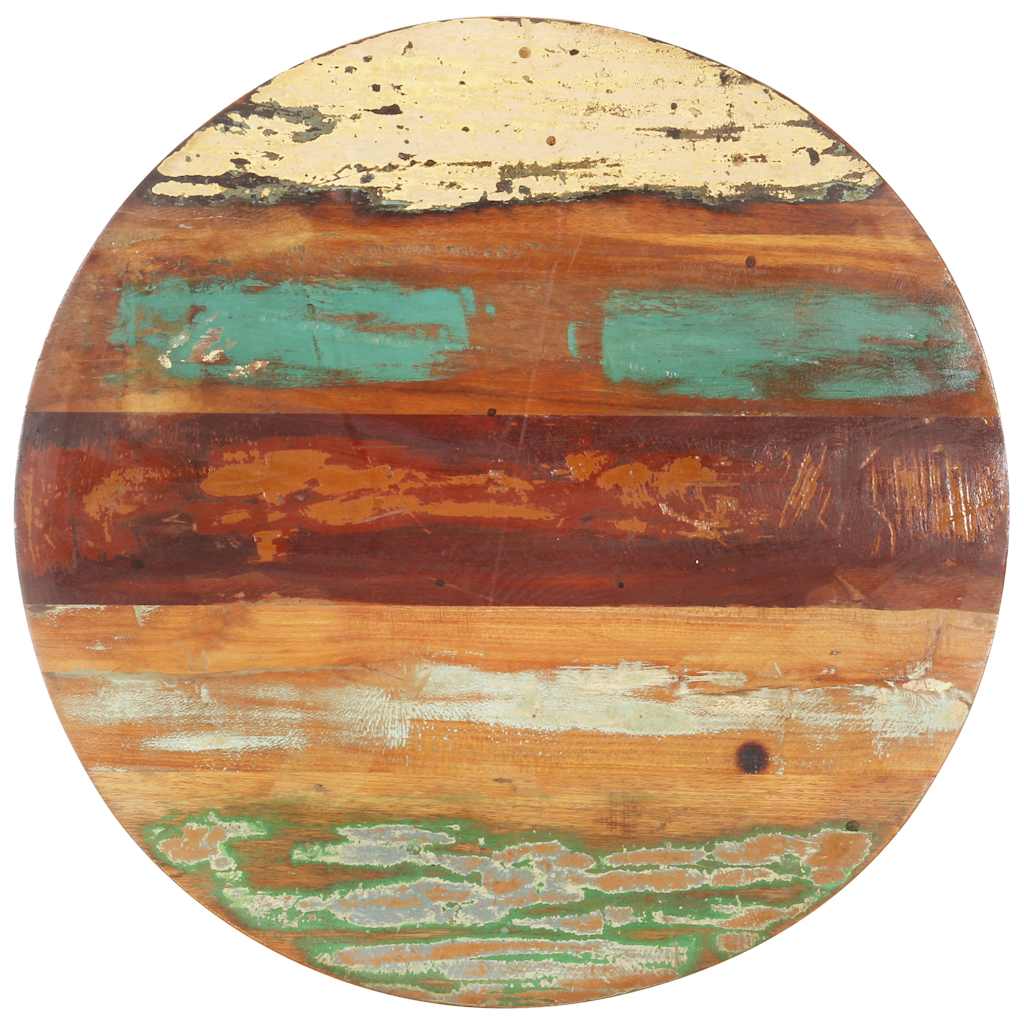 vidaXL Round Table Top 40 cm 15-16 mm Solid Reclaimed Wood 3