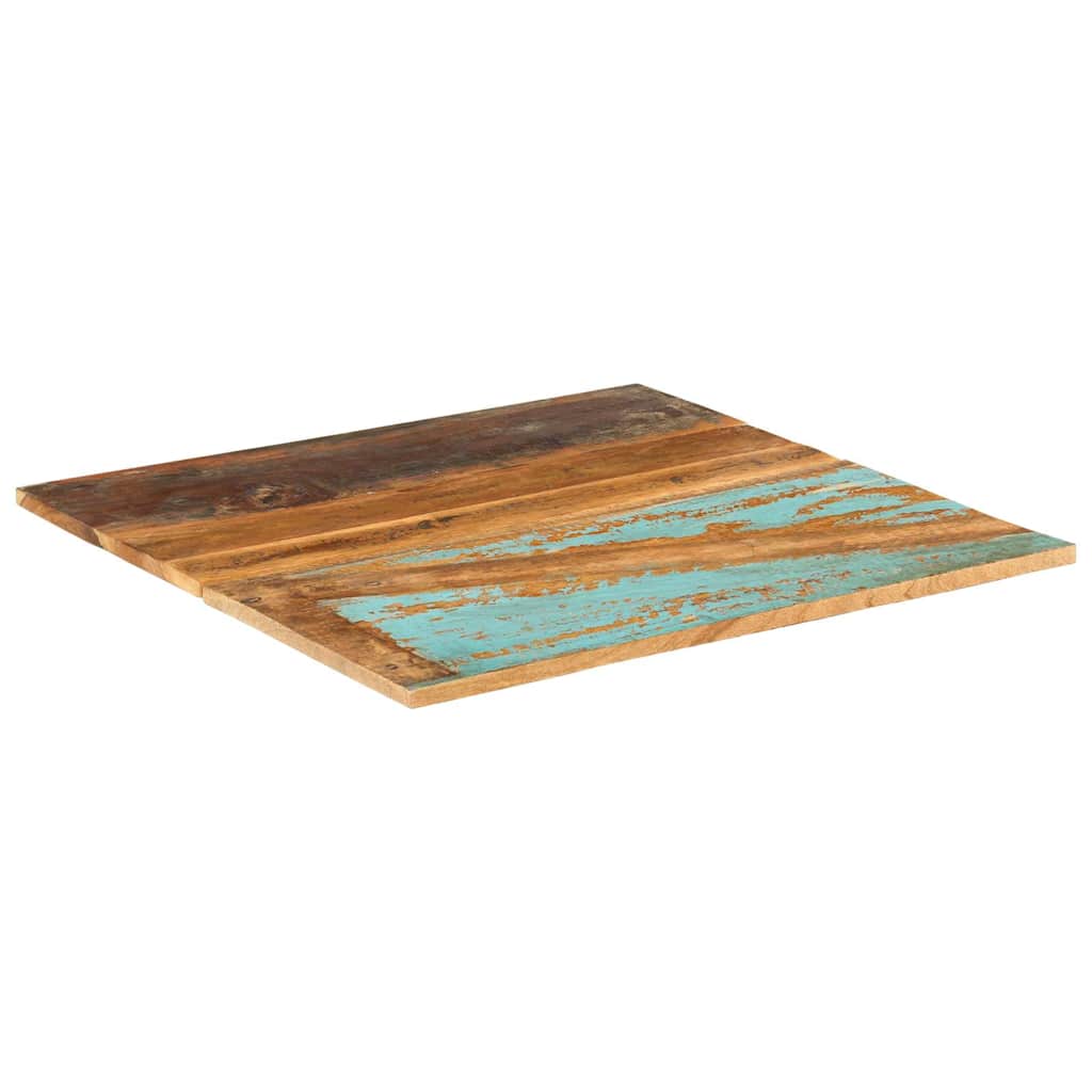 vidaXL Square Table Top 70x70 cm 15-16 mm Solid Reclaimed Wood 6
