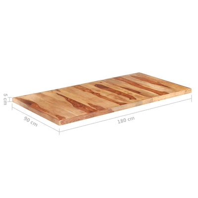 Table Top Solid Sheesham Wood 16 mm 180x90 cm