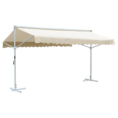 vidaXL Free Standing Awning 600x300 cm Cream 1