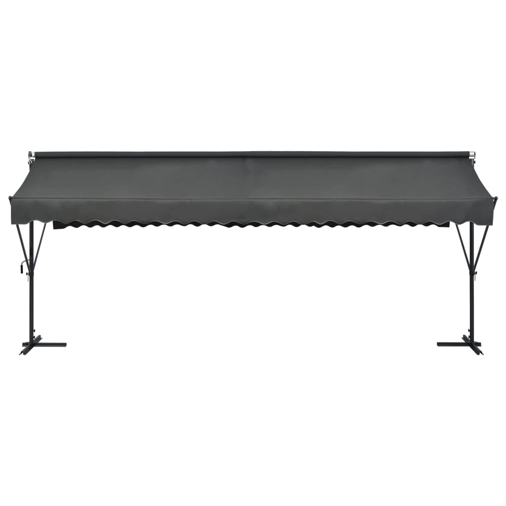 vidaXL Free Standing Awning 600x300 cm Anthracite 3