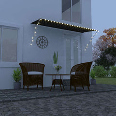 vidaXL Awning | Anthracite | Steel, Polyester with PA coating | 350 x 150 cm 1