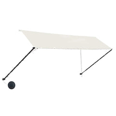 vidaXL Awning | Cream | Steel frame, 100% polyester canopy with PA coating 3