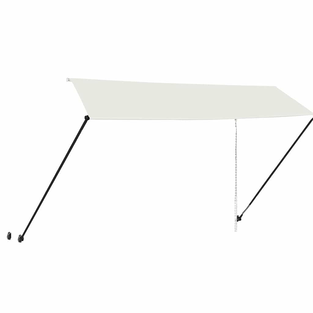 vidaXL Awning | Cream | Steel frame, 100% polyester canopy with PA coating 4