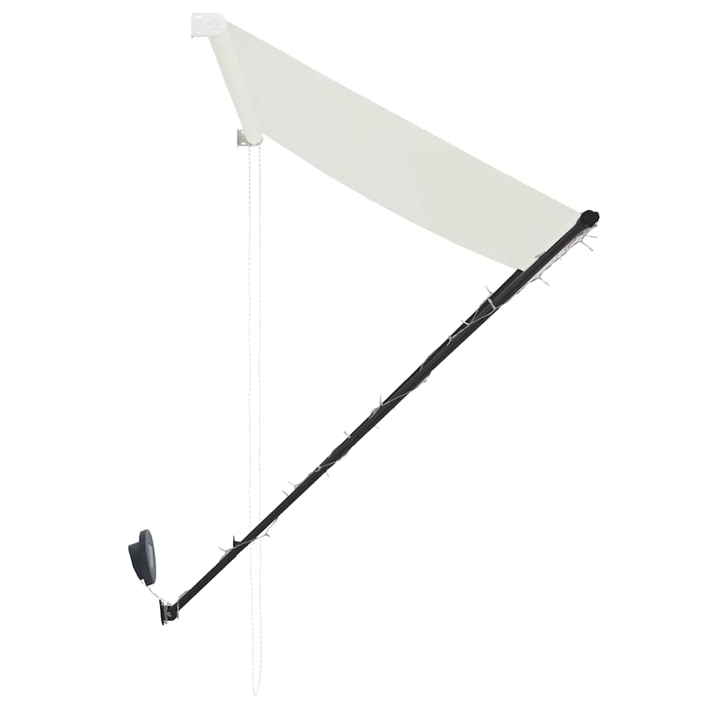 vidaXL Awning | Cream | Steel frame, 100% polyester canopy with PA coating 6
