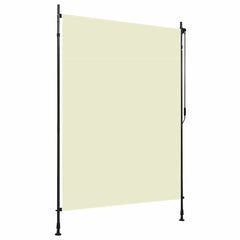 vidaXL Roller Blind | Cream | Polyester with PA coating | 150x270 cm 1