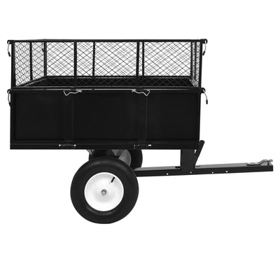 Tipping Trailer for Lawn Mower 300 kg Load