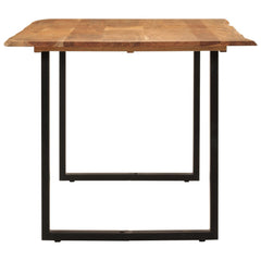 vidaXL Dining Table 180x90x76 cm Solid Acacia Wood 3