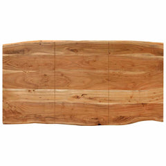 vidaXL Dining Table 154x80x76 cm Solid Acacia Wood 6