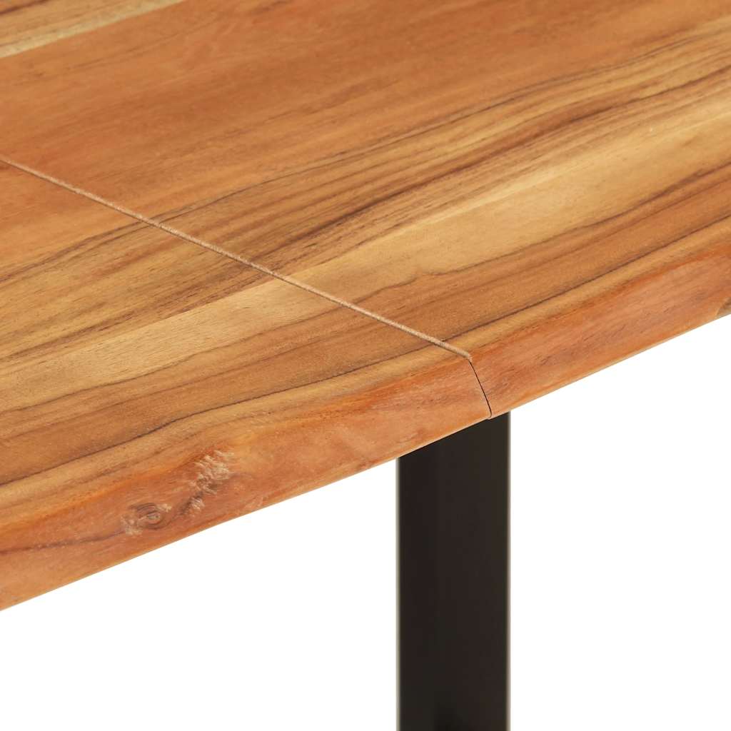 vidaXL Dining Table 140x70x76 cm Solid Acacia Wood 6