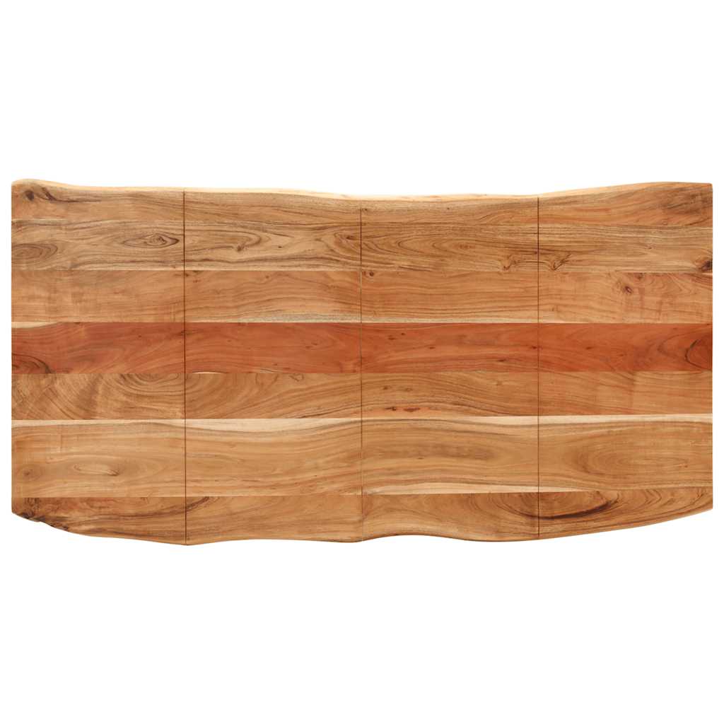 vidaXL Dining Table 180x90x76 cm Solid Acacia Wood 6