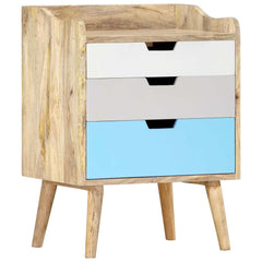 286480 vidaXL Bedside Cabinet 47x35x63 cm Solid Mango Wood 2