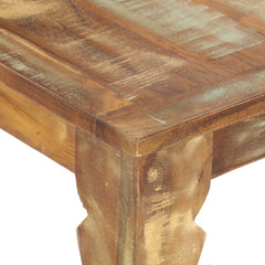 vidaXL Dining Table 160x80x76 cm Solid Reclaimed Wood 3