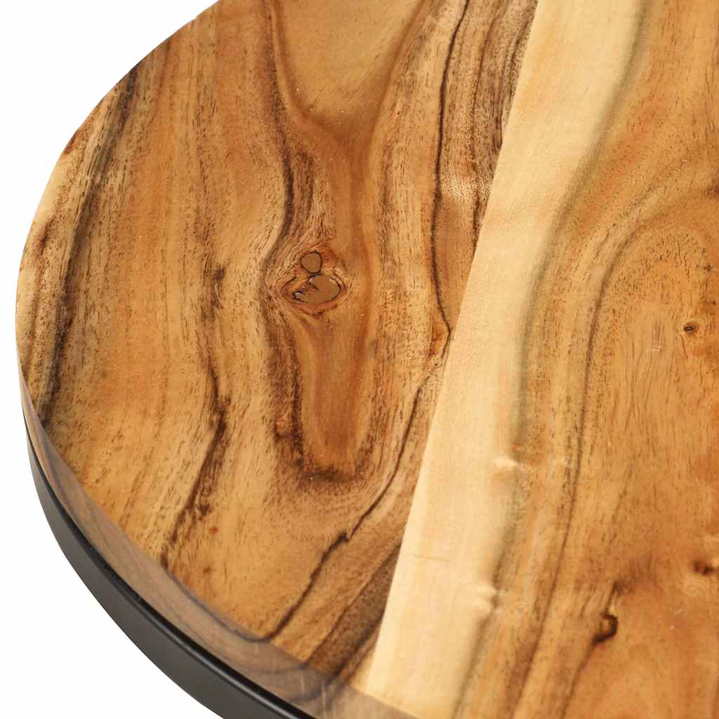 vidaXL Nesting Table | Set of 2 | Acacia wood with oil finish 4