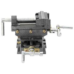 vidaXL Manually Operated Cross Slide Drill Press Vice 70 mm 2