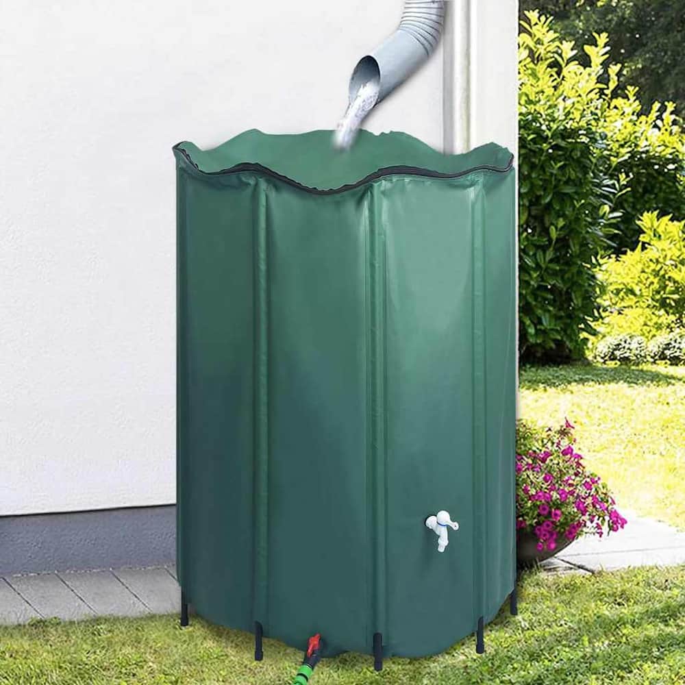 Collapsible Rain Water Tank Green