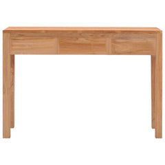 287229 vidaXL Console Table 110x35x75 cm Solid Teak Wood 2