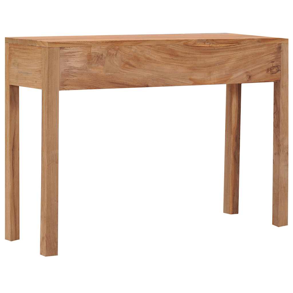 287229 vidaXL Console Table 110x35x75 cm Solid Teak Wood 4