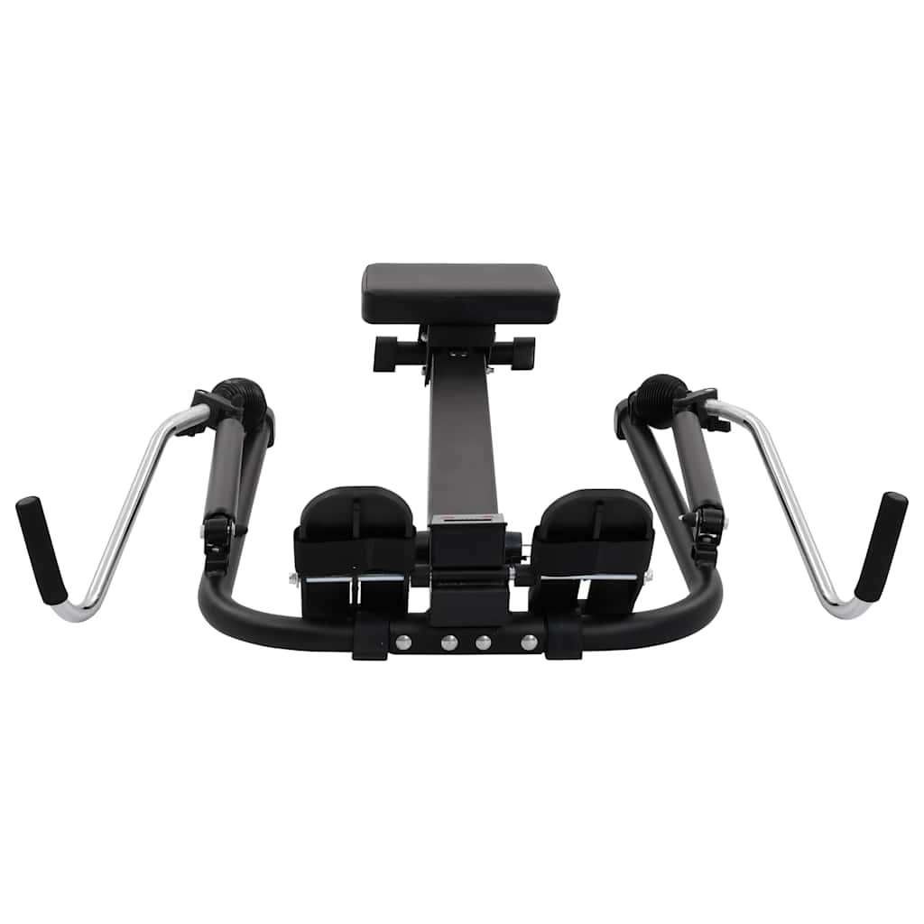 92014 vidaXL Rowing Machine 5 Level Hydraulic Resistance 3