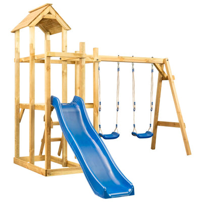 Outdoor Playset 285x305x226.5 cm Impregnated Wood Pine