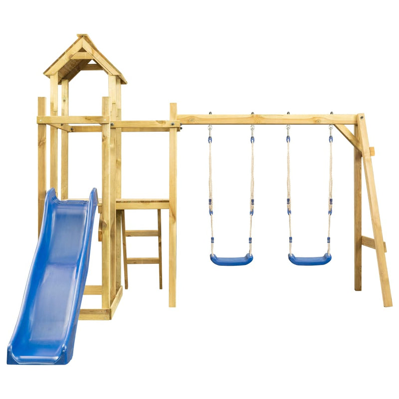 Outdoor Playset 285x305x226.5 cm Impregnated Wood Pine