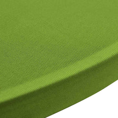 vidaXL Table Cover | Set of 4 | Apple Green | Polyester 90%, Elastane 10% 5