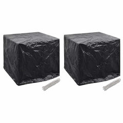 vidaXL Water Tank | Set of 2 | Black | Polyethylene | Medium | UV-resistant 1