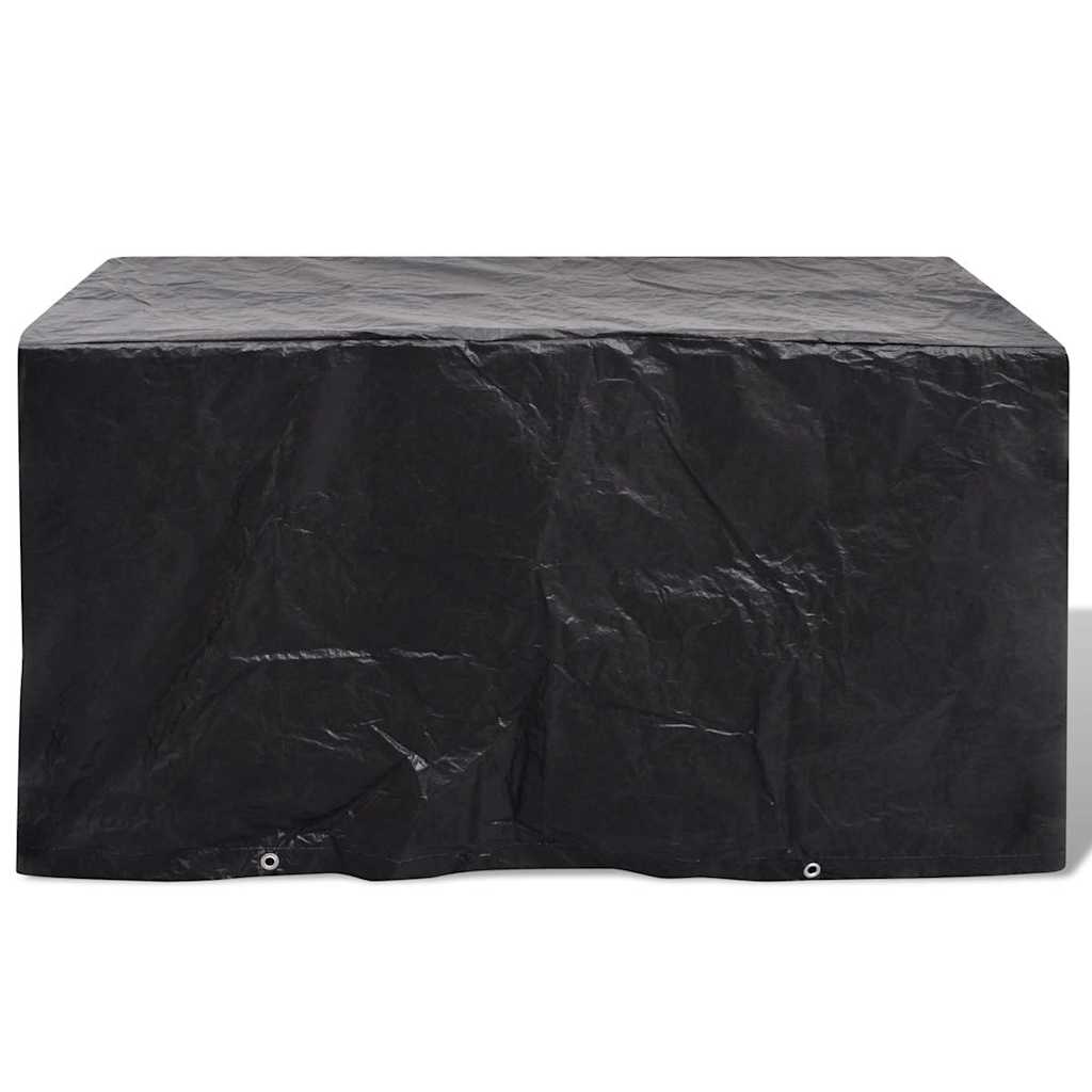 vidaXL Garden Furniture Covers 2 pcs 8 Eyelets 180x70x90 cm 3