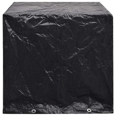 vidaXL Garden Furniture Cover | Set of 2 | Black | Polyethylene | 122x112x98 cm 4