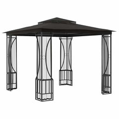 Gazebo with Nets Anthracite 300 x 300 x 265 cm