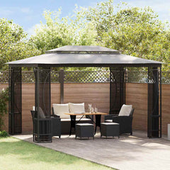 Gazebo with Nets Anthracite 300 x 400 x 265 cm