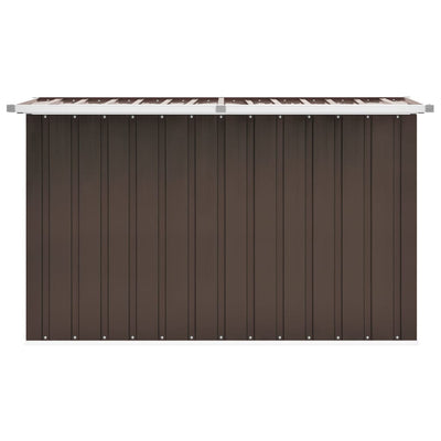 Garden Storage Box Brown 149x99x93 cm