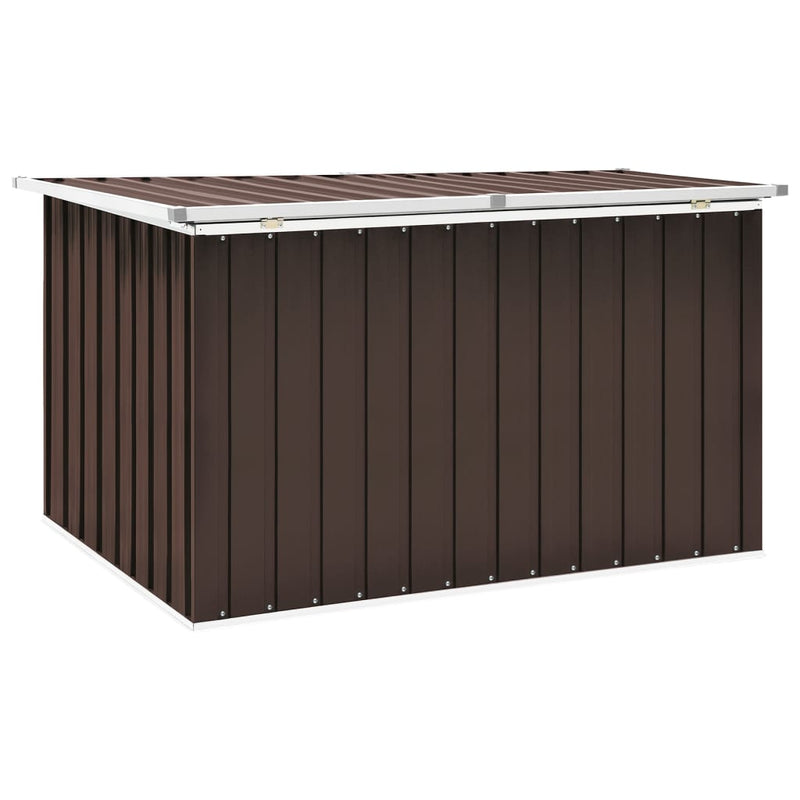 Garden Storage Box Brown 149x99x93 cm