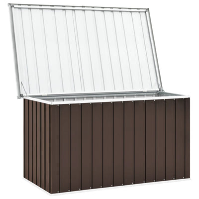 Garden Storage Box Brown 149x99x93 cm