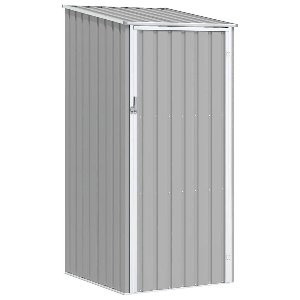 Garden Shed 87x98x159 cm Galvanised Steel Grey