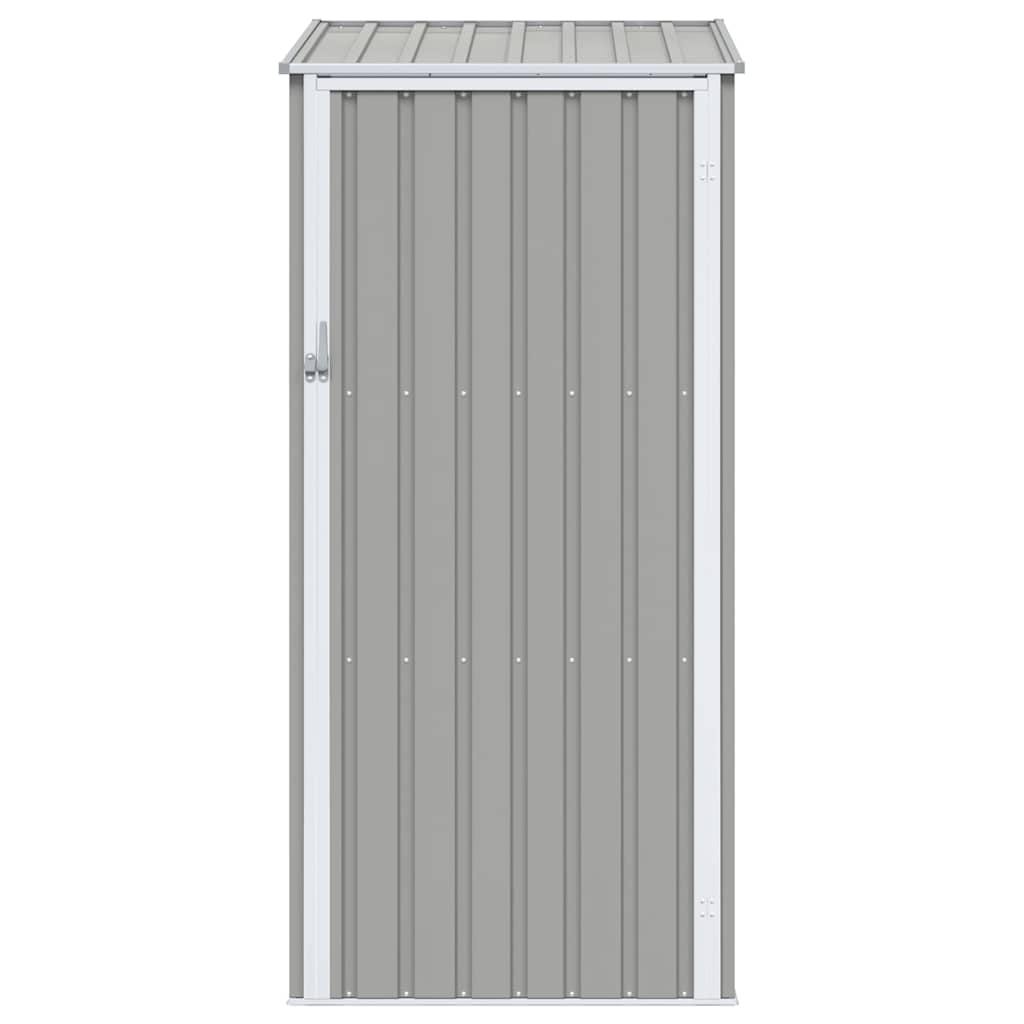 Garden Shed 87x98x159 cm Galvanised Steel Grey