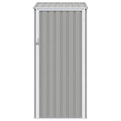 Garden Shed 87x98x159 cm Galvanised Steel Grey