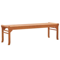 vidaXL 3-Seater Garden Bench 150 cm Solid Eucalyptus Wood 1