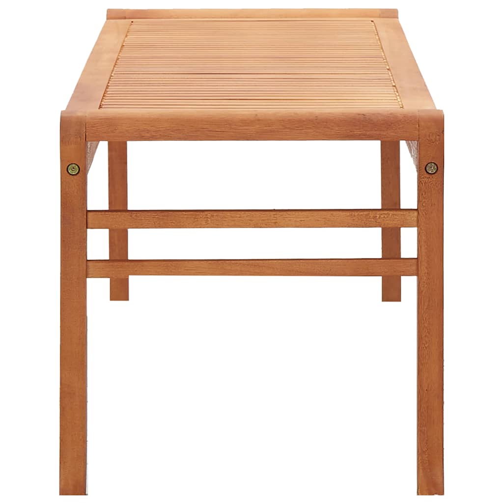 Garden Bench 64 cm Solid Eucalyptus Wood