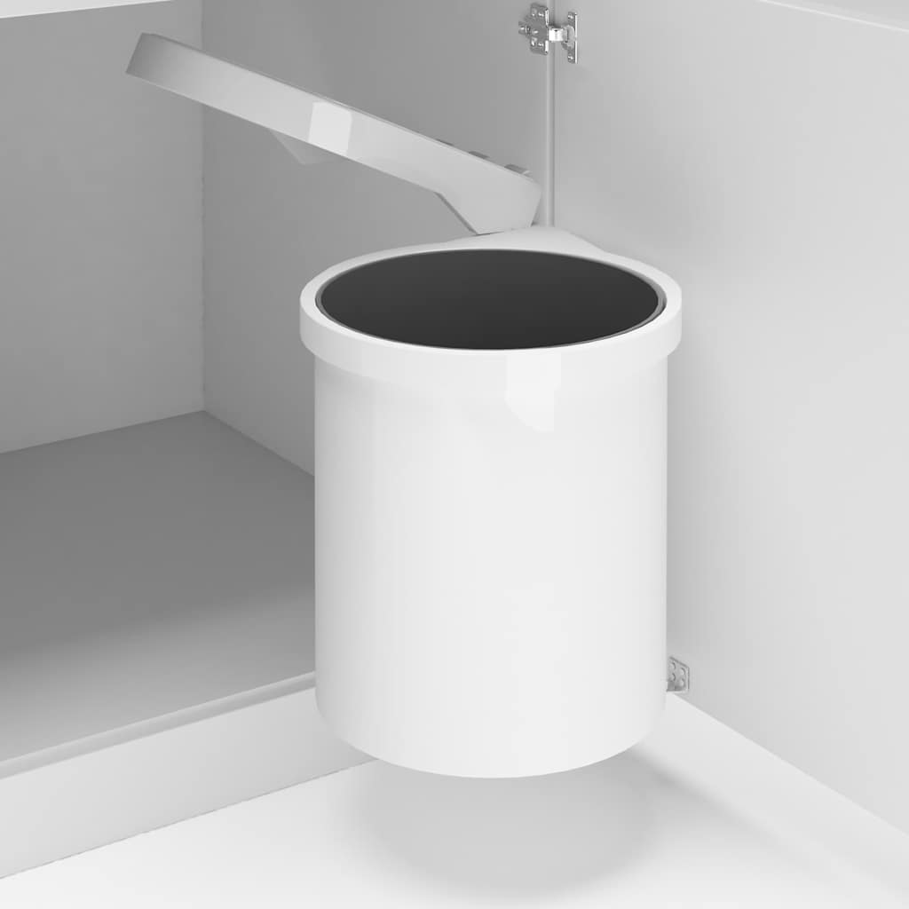 vidaXL Kitchen Built-in Dust Bin Plastic 12 L 1
